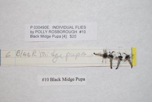 #10 Black Midge Pupa.
